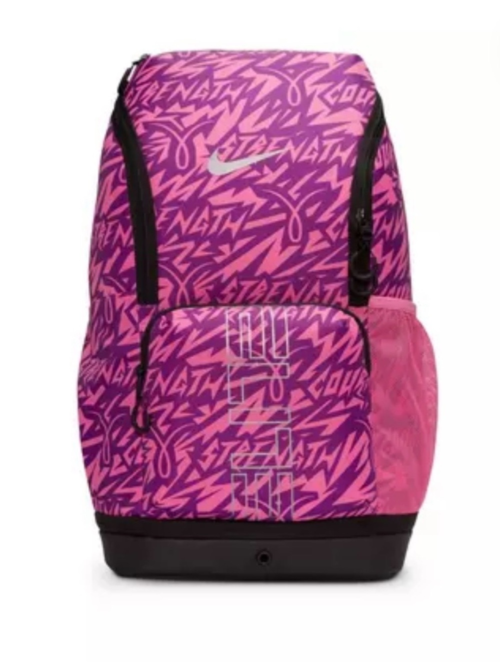 Nike Hoops Varsity Elite Book Bag 32L Backpack Kay Yow Pink And Black